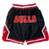 Chicago Bulls Vintage Black Shorts 1997-1998