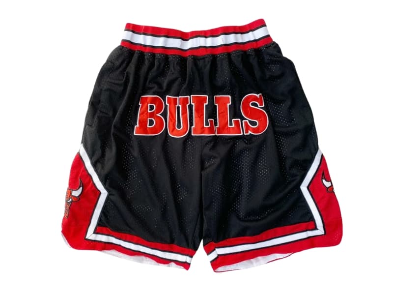 Chicago Bulls Vintage Black Shorts 1997-1998