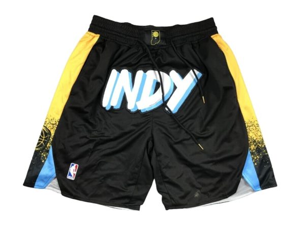 Indiana Pacers Shorts Black City Edition Swingman