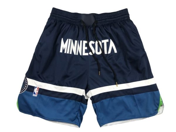 Minnesota Timberwolves Shorts Icon Swingman Navy