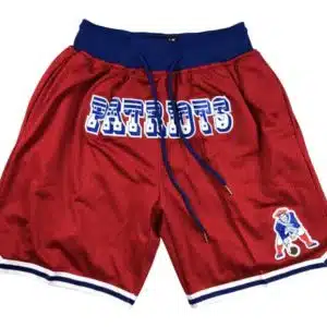 New England Patriots Red Gold Rush Shorts