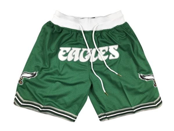 Philadelphia Eagles Just Don Green Shorts