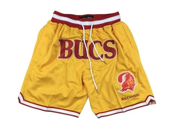 Tampa Bay Bucs Light Gold Just Don Shorts