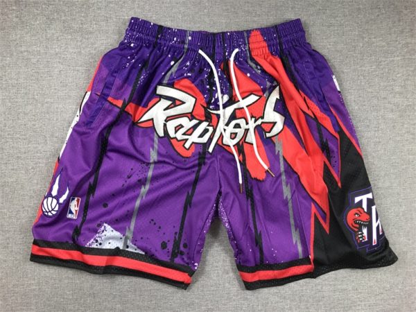 Toronto Raptors Shorts Hardwood Classics Hyper Hoops