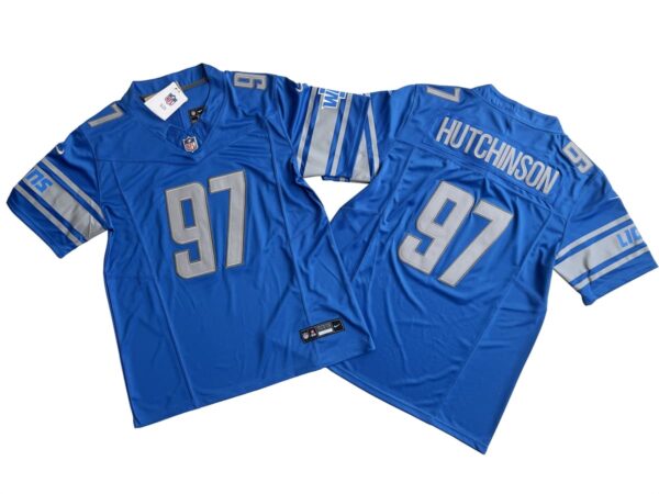 Aidan Hutchinson Detroit Lions Vapor Limited Jersey Blue