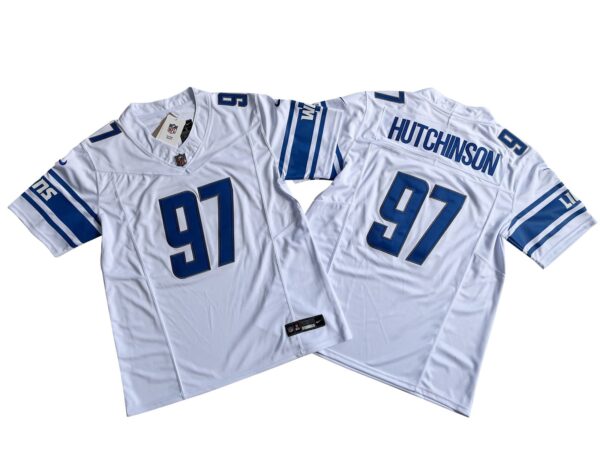 Aidan Hutchinson Detroit Lions Vapor Limited Jersey White