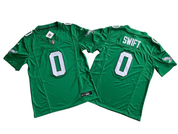 Andre Swift Philadelphia Eagles Kelly Green Vapor Limited Jersey rotated 1