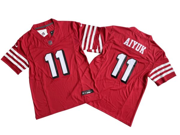 Brandon Aiyuk San Francisco 49ers Scarlet Alternate Vapor Limited Jersey