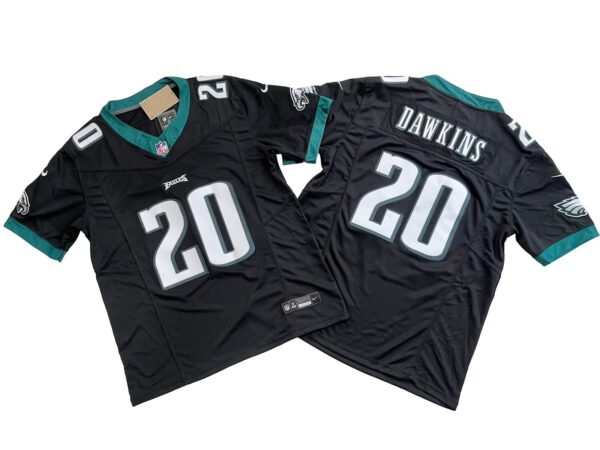 Brian Dawkins Philadelphia Eagles Black Vapor Limited Jersey rotated 1