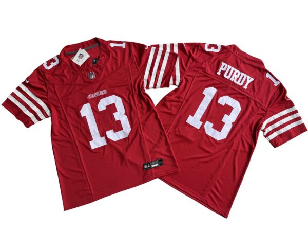 Brock Purdy San Francisco 49ers Scarlet Vapor Limited Jersey