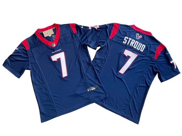 C.J. Stroud 7 Houston Texans Navy Limited Jersey