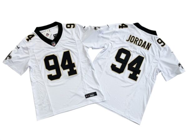 Cameron Jordan New Orleans Saints White Vapor Limited Jersey