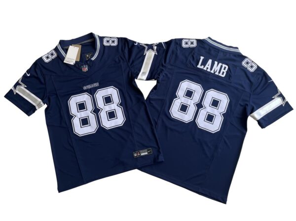 CeeDee Lamb Dallas Cowboys Navy Vapor Limited Jersey