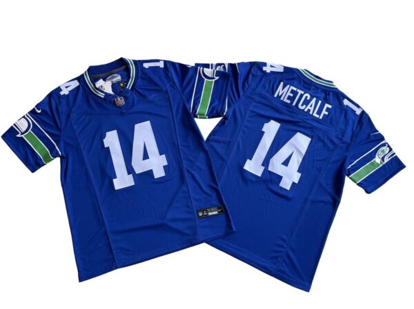 DK Metcalf Seattle Seahawks Jaxon Royal Alternate Vapor Limited Jersey