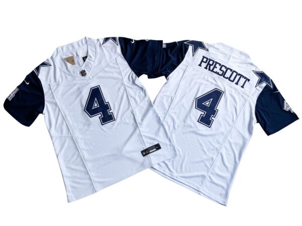 Dak Prescott Dallas Cowboys White Alternate Vapor Limited Jersey