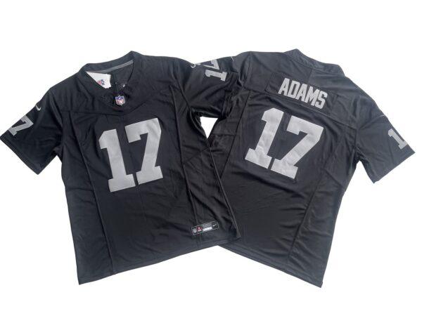 Davante Adams Las Vegas Raiders Black Vapor Limited Jersey rotated 1