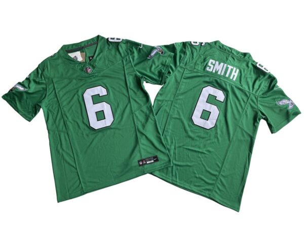 DeVonta Smith E Kelly Green Vapor Limited Jersey rotated 1