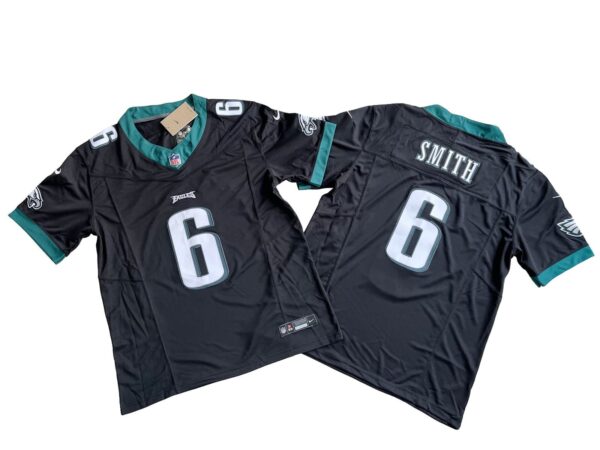 DeVonta Smith Philadelphia Eagles Black Vapor Limited Jersey rotated 1