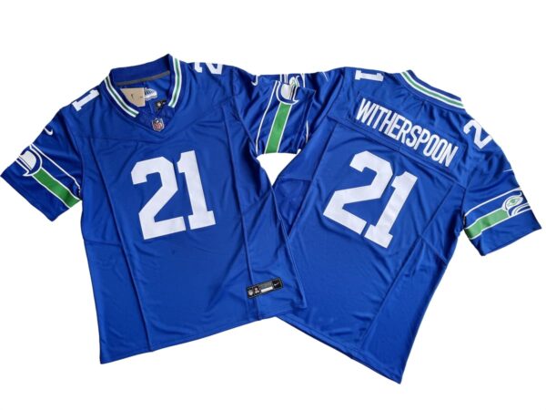 Devon Witherspoon Seattle Seahawks Jaxon Royal Alternate Vapor Limited Jersey