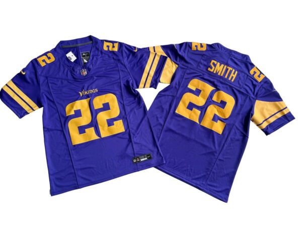 Harrison Smith Minnesota Vikings Purple Color Rush Alternate Vapor Limited Jersey rotated 1