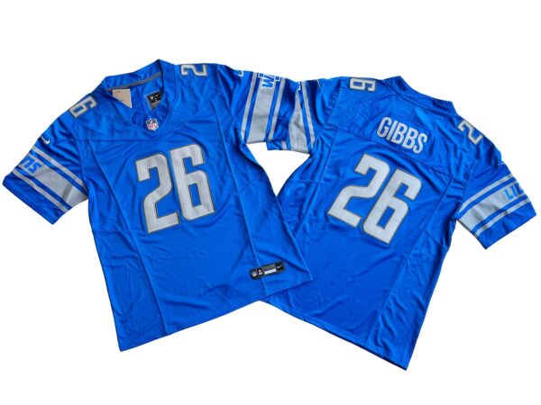 Jahmyr Gibbs Detroit Lions Vapor Limited Jersey Blue