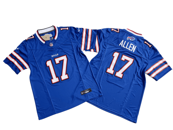 Josh Allen 17 Buffalo Bills Royal Vapor Limited Jersey