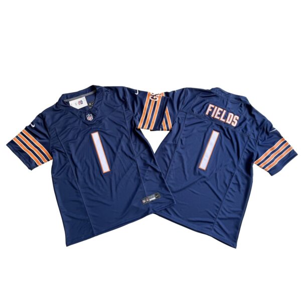 Justin Fields Chicago Bears Vapor Limited Jersey Navy