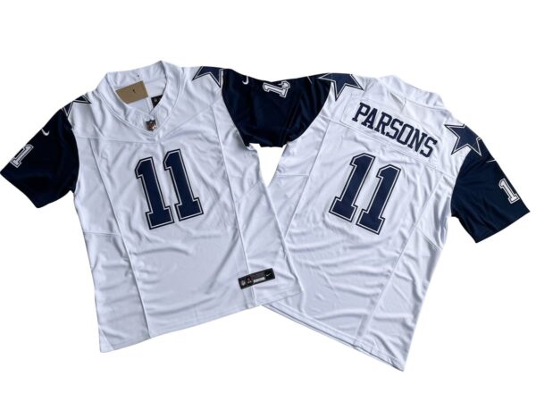 Micah Parsons Dallas Cowboys White Alternate Vapor Limited Jersey