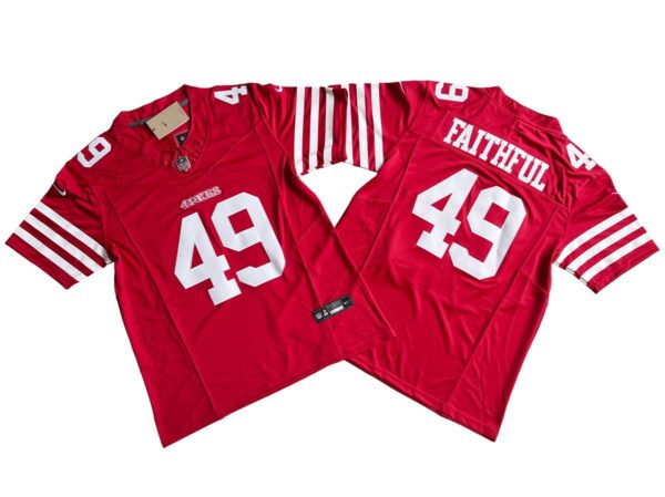 The Faithful San Francisco 49ers Scarlet Vapor Limited Jersey