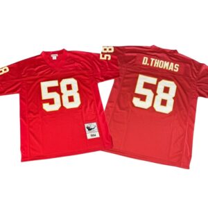 1994 Mitchell & Ness Derrick Thomas #58 Throwback Jersey KC Chiefs