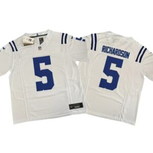 Anthony Richardson #5 Vapor FUSE Jersey White Elite Quality Colts