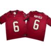 Baker Mayfield #6 Vapor FUSE Jersey Red Elite Quality Buccaneers