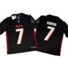 Bijan Robinson #7 Vapor FUSE Jersey Black Elite Quality Atlanta Falcons