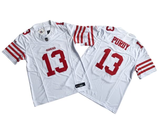 Brock Purdy 13 San Francisco 49ers Vapor F.U.S.E. Limited Jersey – White