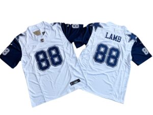 CeeDee Lamb Dallas Cowboys Alternate Vapor Limited Jersey – White