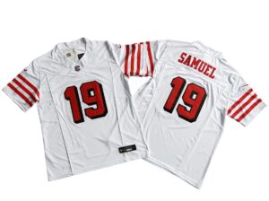 Deebo Samuel 19 San Francisco 49ers White Alternate Vapor Limited Jersey