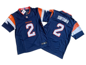 Denver Broncos Patrick Surtain II Nike Navy Alternate Vapor F.U.S.E. Limited Jersey