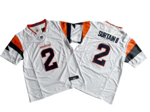 Denver Broncos Patrick Surtain II Nike White Vapor F.U.S.E. Limited Jersey