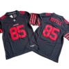 George Kittle 85 San Francisco 49ers Vapor F.U.S.E. Limited Jersey – Black