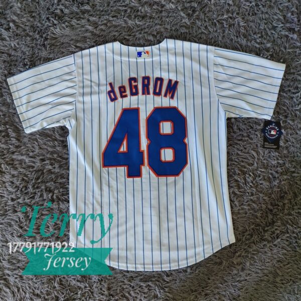 Jacob deGrom New York Mets 2022 Player Jersey – White back