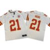 Jaden Hicks #21 Vapor FUSE Jersey White Elite Quality Kansas City Chiefs