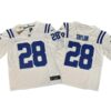 Jonathan Taylor #28 Vapor FUSE Jersey White Elite Quality Indianapolis Colts