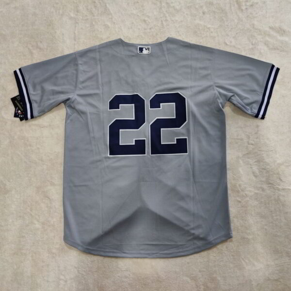 Juan Soto #22 New York Yankees Gray Road Stitched Jersey