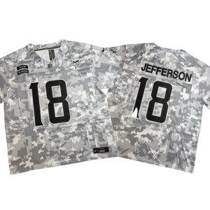 Justin Jefferson #18 Salute To Service Jersey Viking