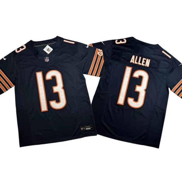 Keenan Allen #13 Vapor FUSE Jersey Navy Elite Quality Chicago Bears