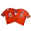 Men's Chicago Bears 15# Rome Odunze Vapor F.U.S.E. Stitched Jersey Orange