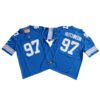 Men's Detroit Lions Aidan Hutchinson Nike Blue Vapor F.U.S.E. Limited Jersey