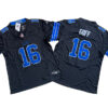 Men's Detroit Lions Jared Goff Nike Black 2nd Alternate Vapor F.U.S.E. Limited Jersey