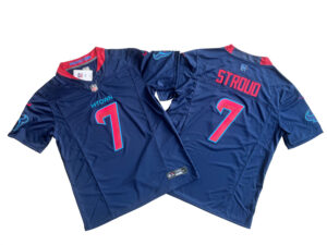 Men's Houston Texans C.J. Stroud Nike Navy 2nd Alternate Vapor F.U.S.E. Limited Jersey