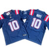 Men's New England Patriots 10# Mac Jones Nike Vapor F.U.S.E. Limited Jersey